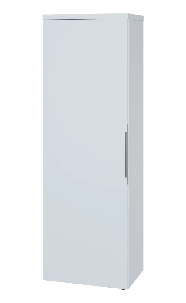 SIN 5 - 6D kancelářská skříň, 1-dveřová, levá, 1820x600x400, bílá